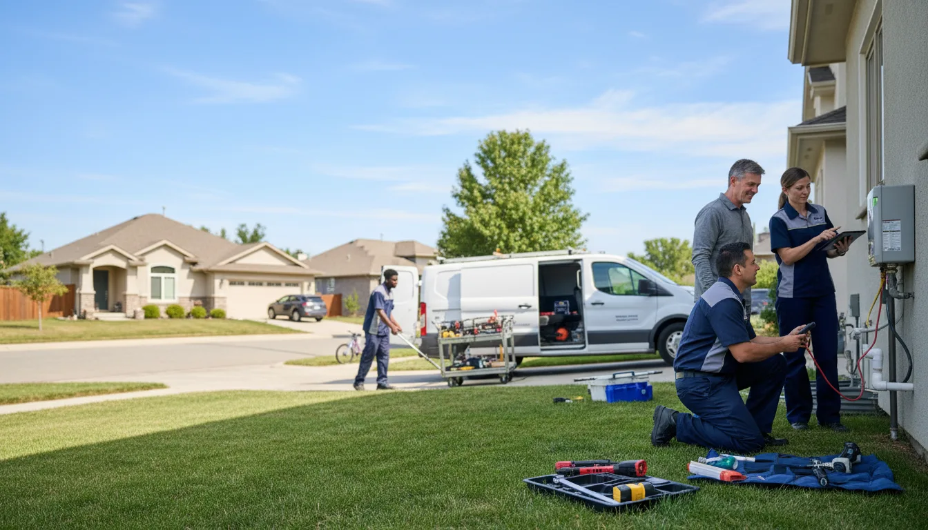 Tankless water heater service in Southgate, MI